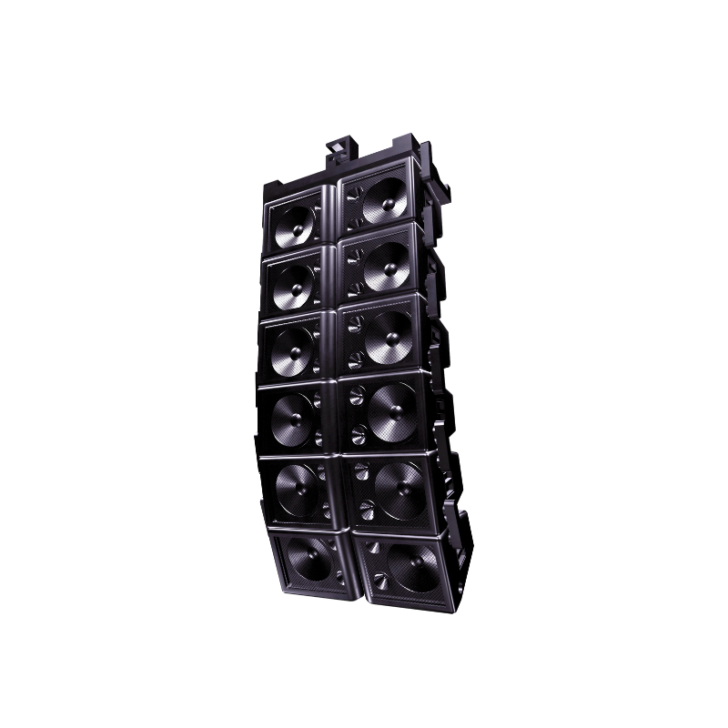 Line array audio full frequency x6 (including hanging parts) (4pcs / group)